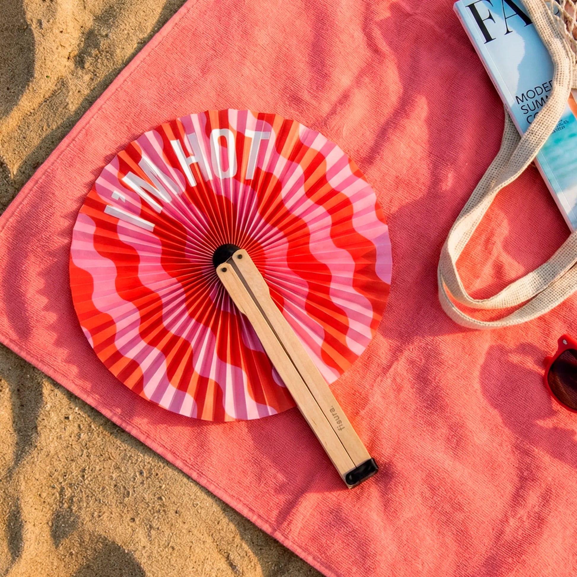 Éventail Pai Pai « I’m hot » – Fisura – vue 5