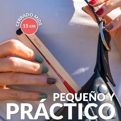 Éventail Pai Pai « Puto calor » – Fisura – vue 2
