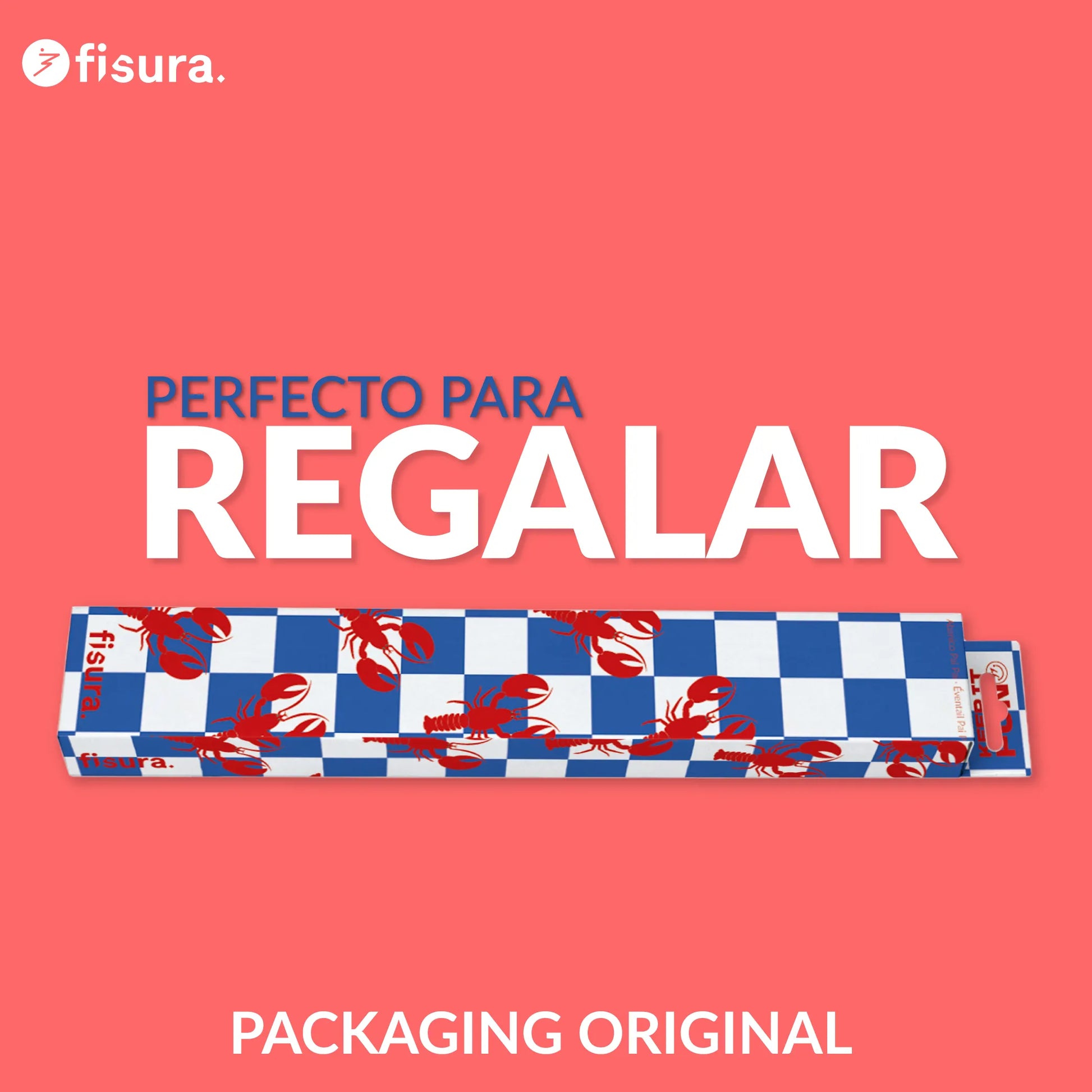 Éventail Pai Pai Imprimé Homards – Fisura – vue 6