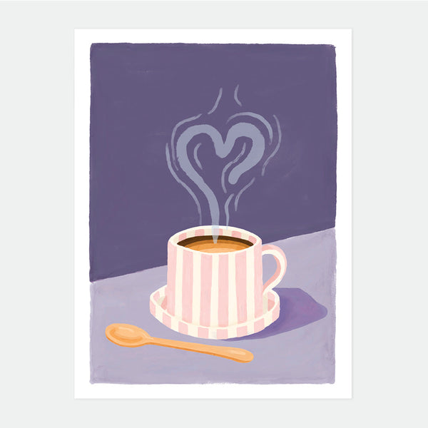 Love Coffee - Poster
