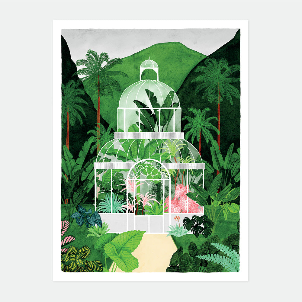 Tropical Greenhouse - Poster