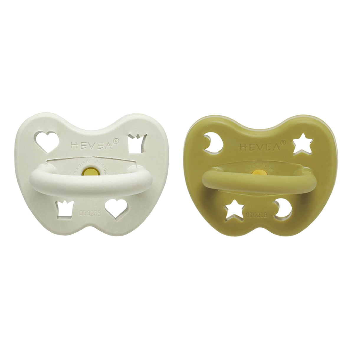 Lot de 2 sucettes rondes – 3 à 36 mois
