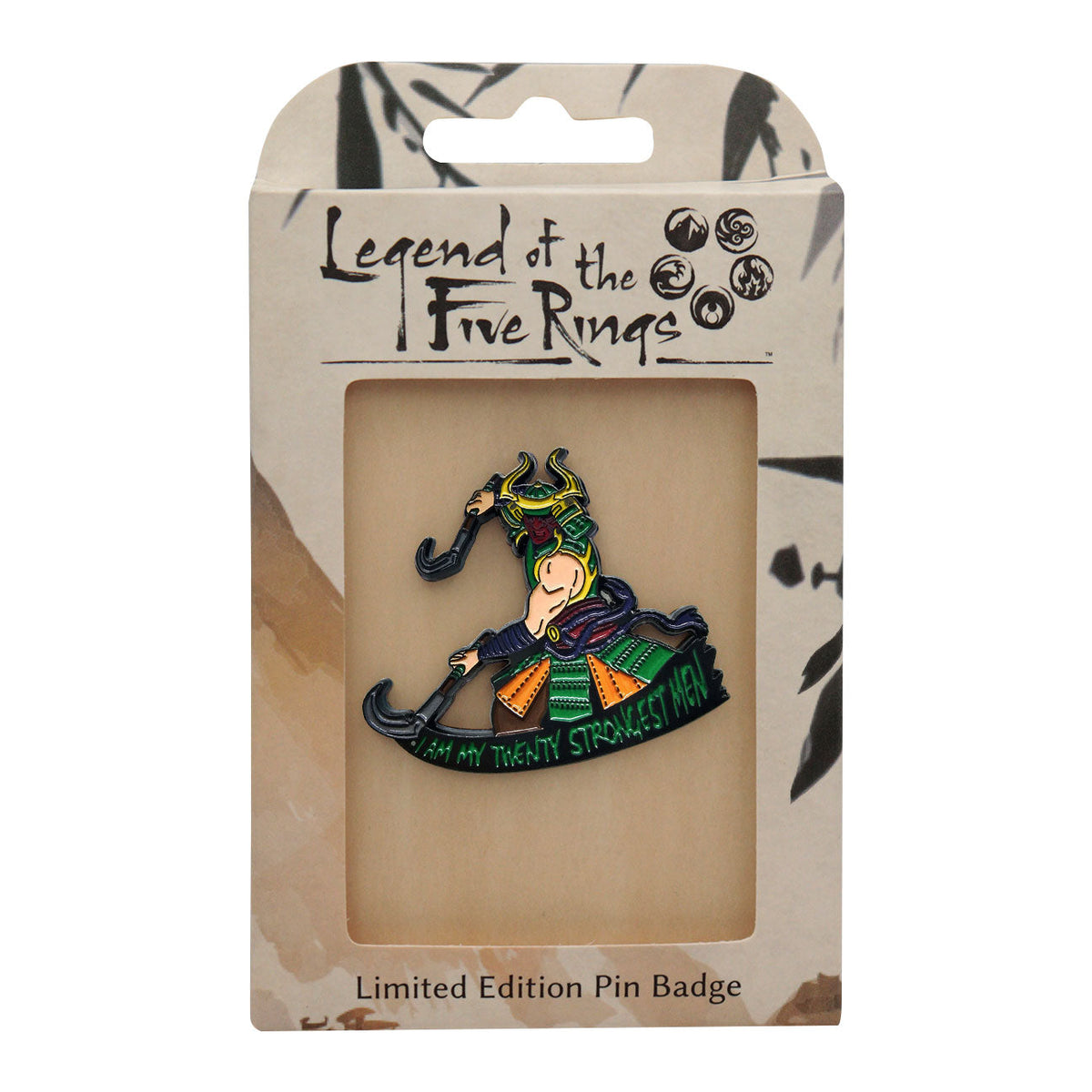 Legend of the Five Rings Pin - Yoritomo