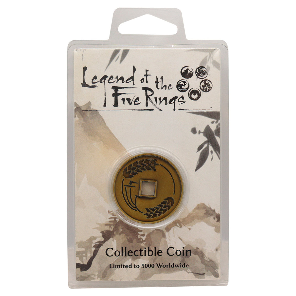 Legend of the Five Rings collectible coin - Koku