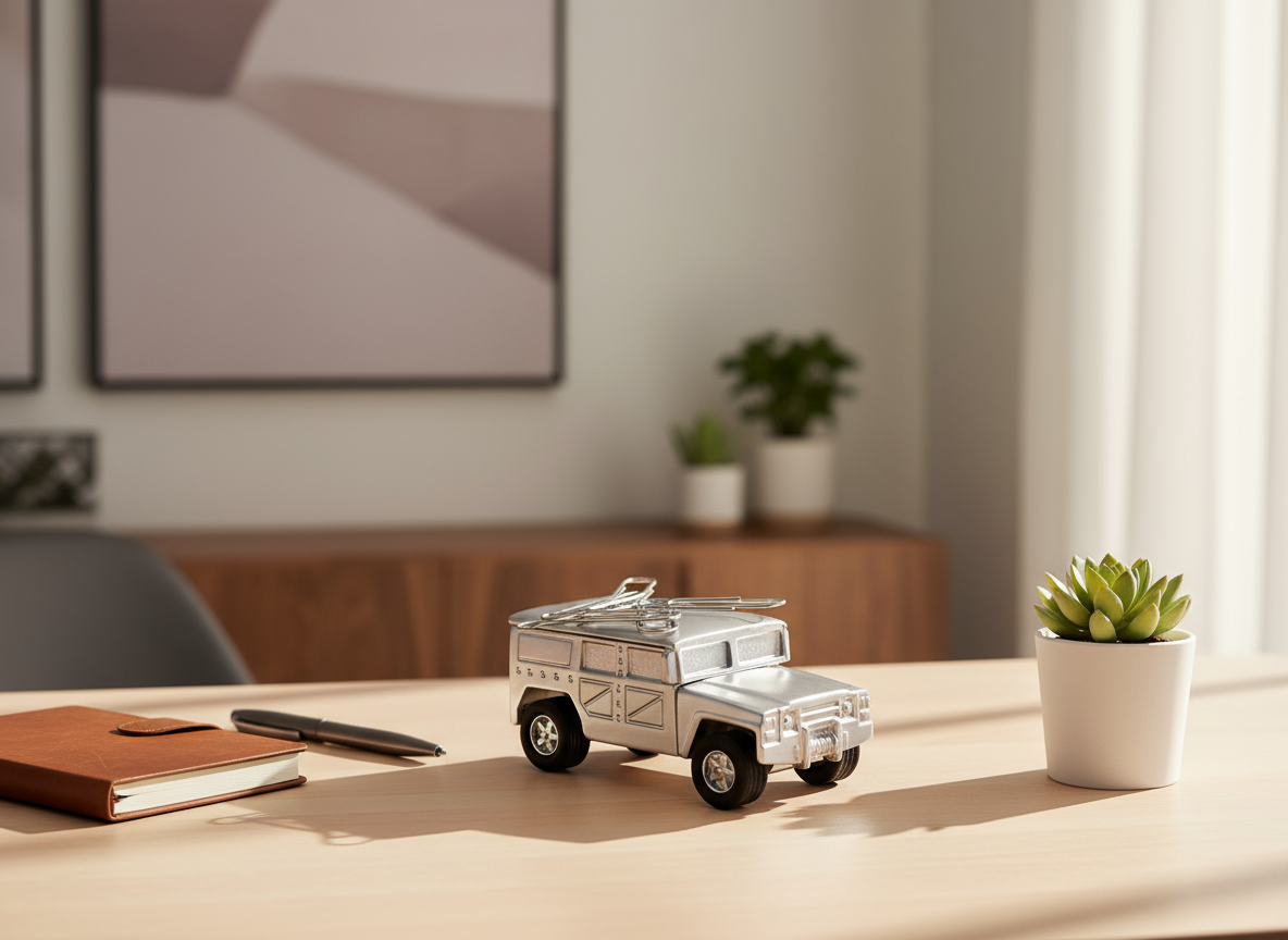 Aimant à trombones 4x4 Hummer