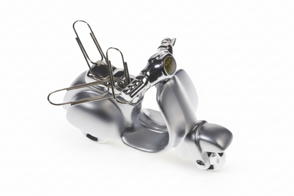 Retro Scooter Paperclip Holder
