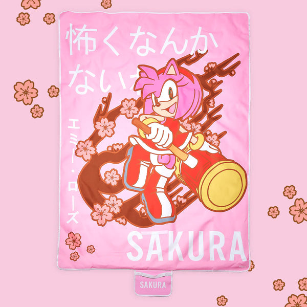 Sonic the Hedgehog Picnic cover - Amy Rose "Sakura"