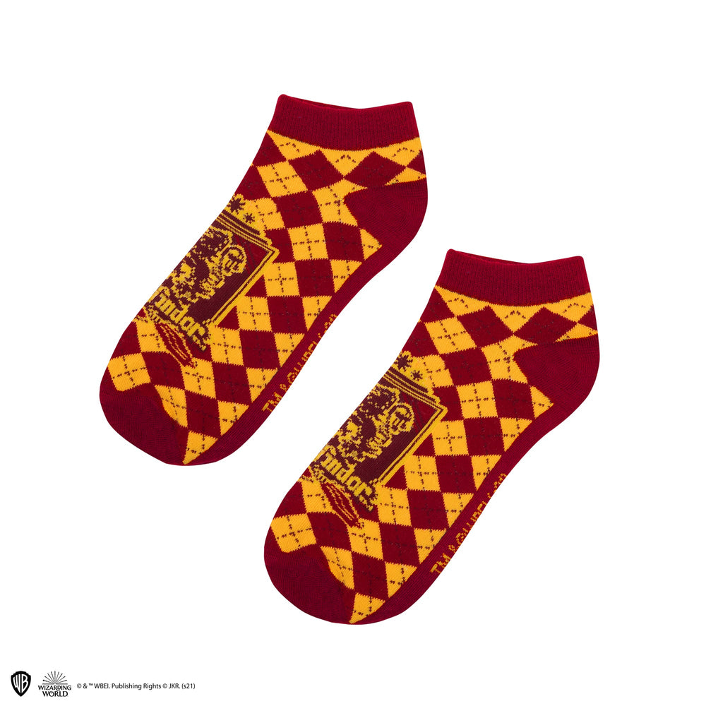 Set of 3 Pairs of Harry Potter Ankle Socks – Gryffindor