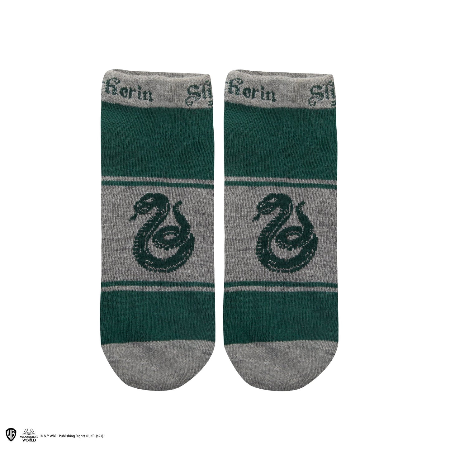 Set de 3 Paires de Socquettes Serpentard