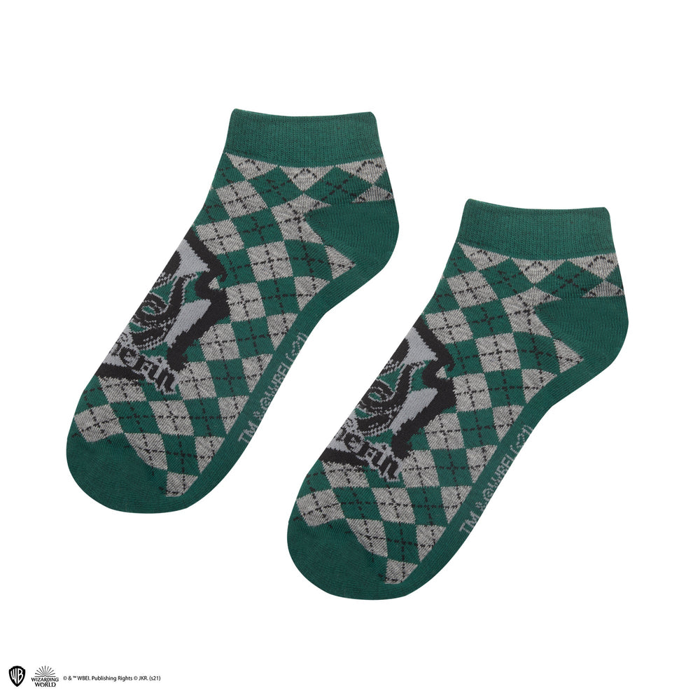 Set of 3 Pairs of Harry Potter Ankle Socks – Slytherin