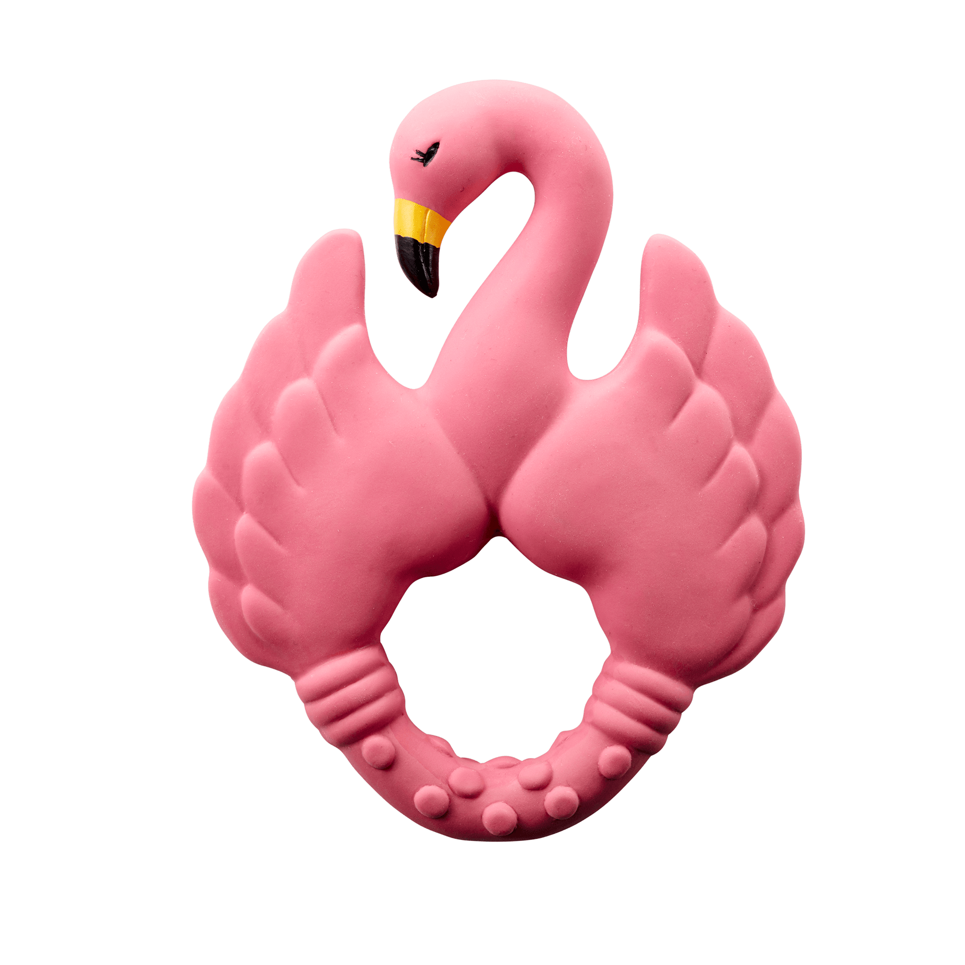 Anneau de Dentition Flamant Rose Natruba - OFCK.fr