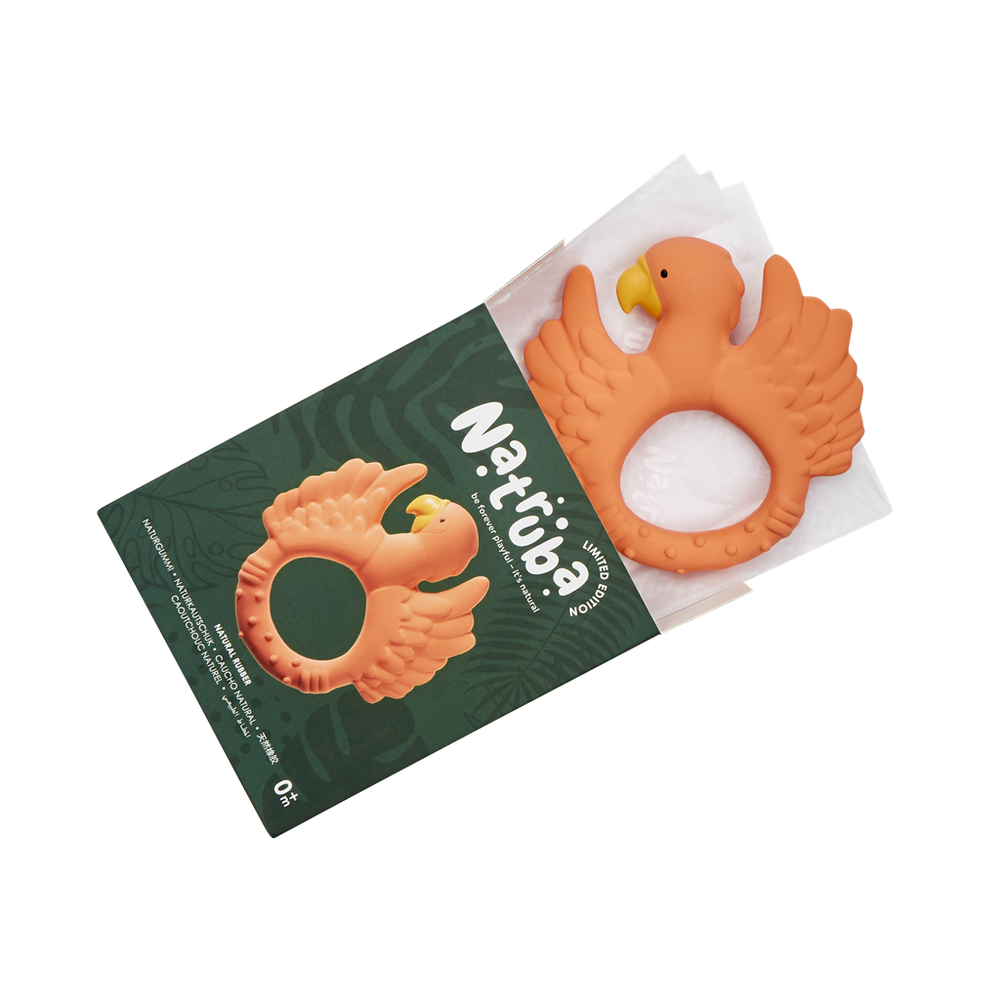 Parrot Teether – Orange