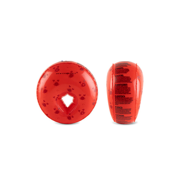 Foam Armbands - Red - Crabby - 1-6 Years