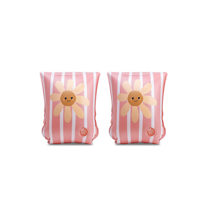 Arm Bands - Pink - Daisy Flowers