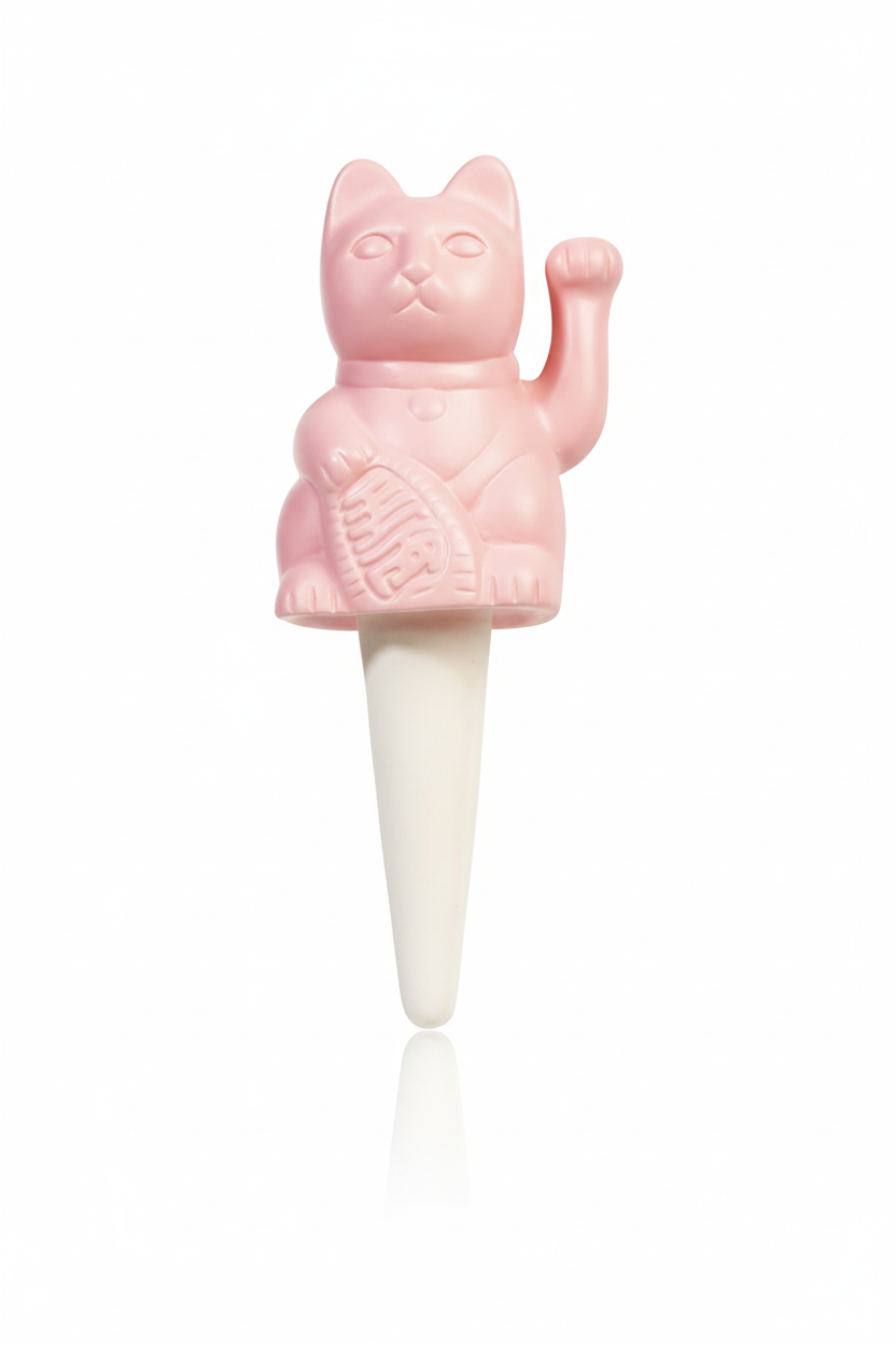 Arroseur autonome Chat Chanceux Rose