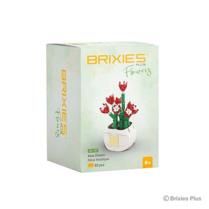 BRIXIES Plus Mini Flower "Asia Dream"