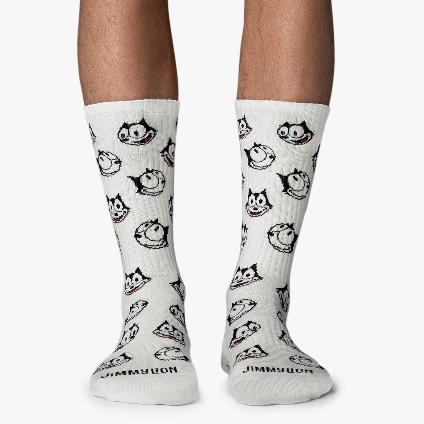 Felix the Cat Sports Socks - White