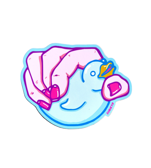Ducks Duckies sticker
