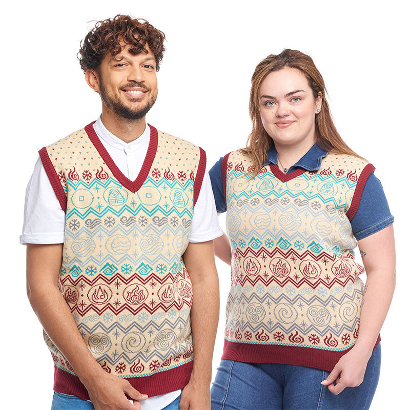 Avatar: The Last Airbender Knitted Christmas Tank Top