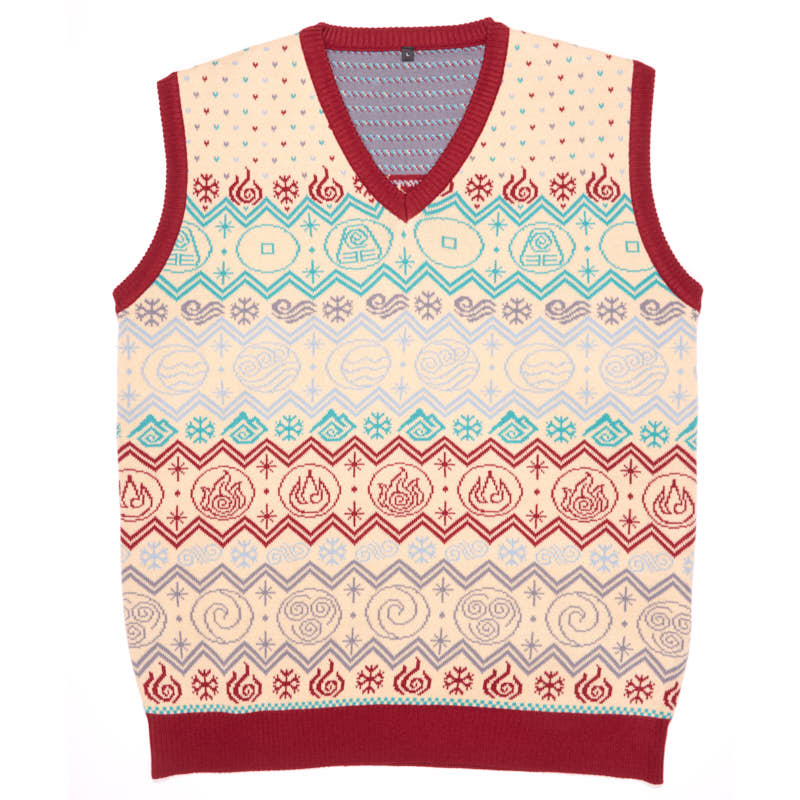 Avatar: The Last Airbender Knitted Christmas Tank Top