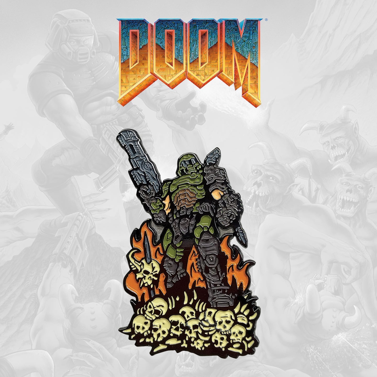 Doom Slayer Pin - Limited Edition 