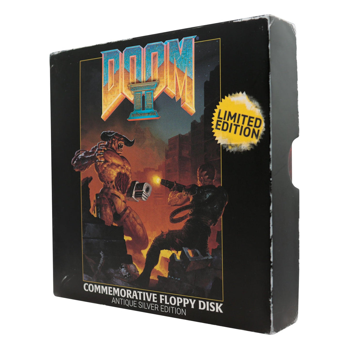 DOOM Collector's Replica - II Floppy Disk Antique Silver Edition