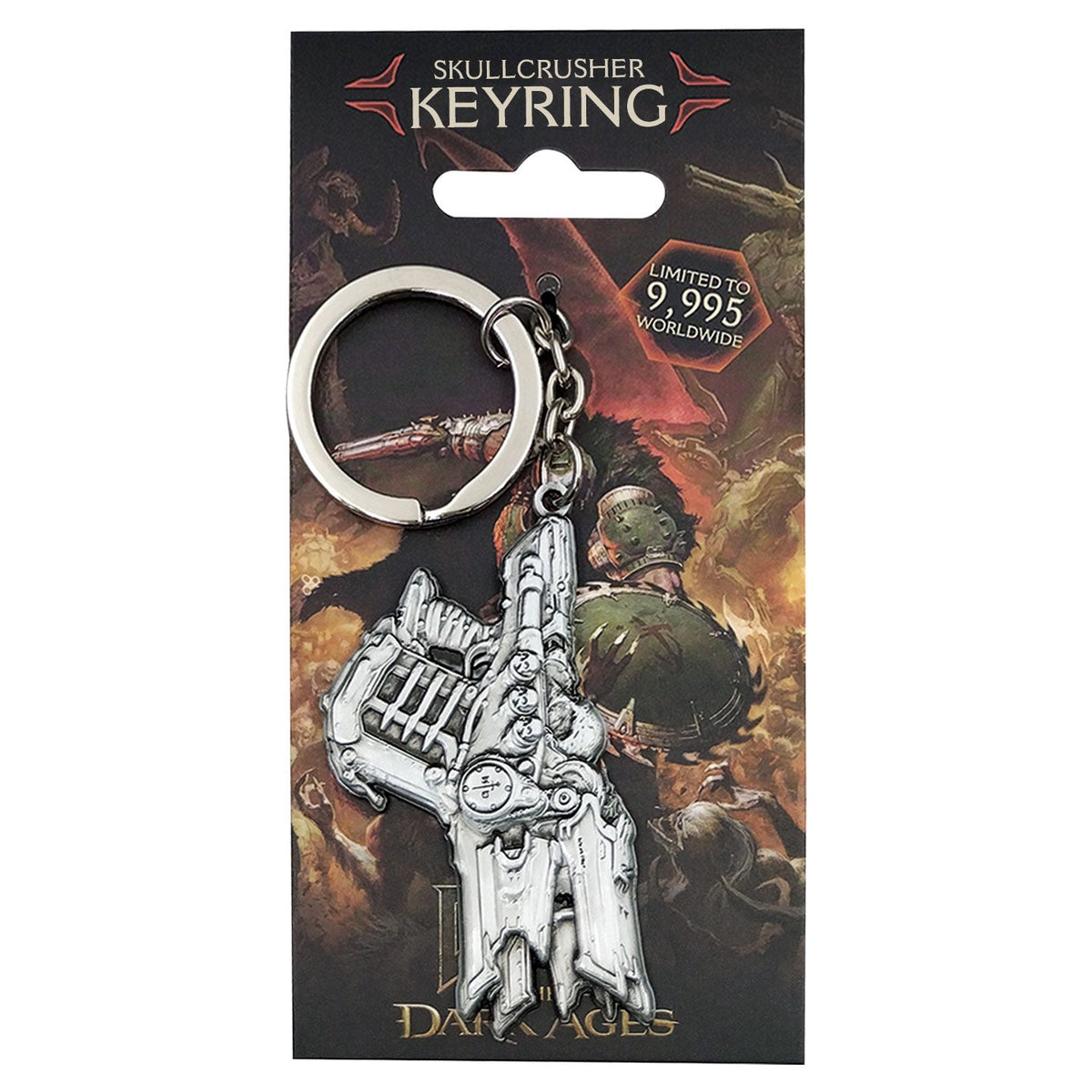 DOOM - The Dark Ages Skullcrusher Keychain
