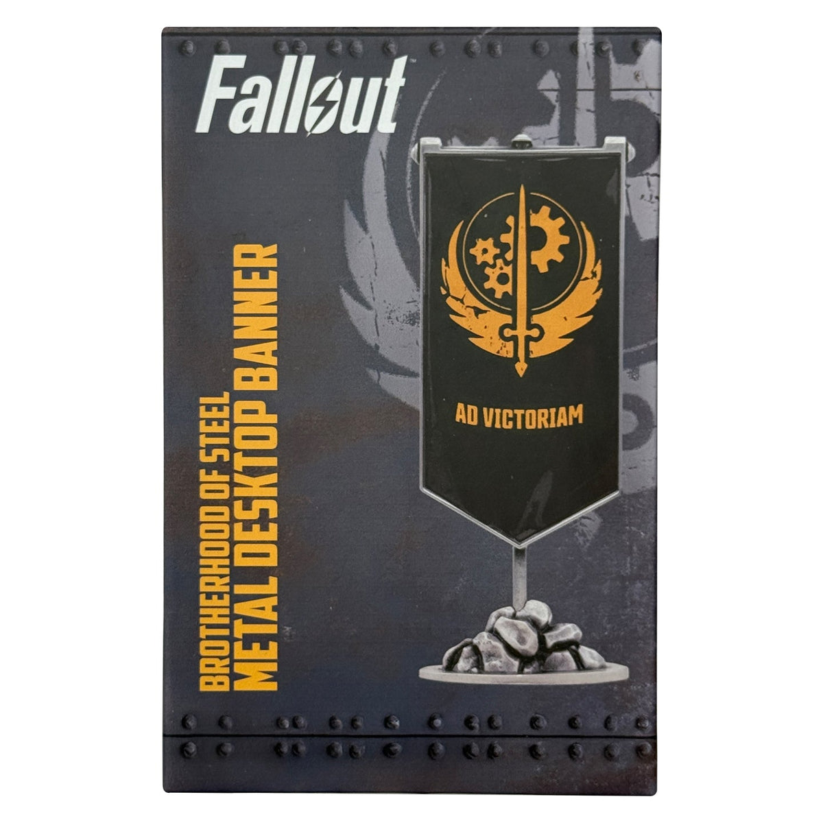 Fallout Collector's Item - Brotherhood of Steel Metal Banner