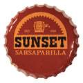 Plaque métal Fallout - Sunset Sarsaparilla Bottle Cap