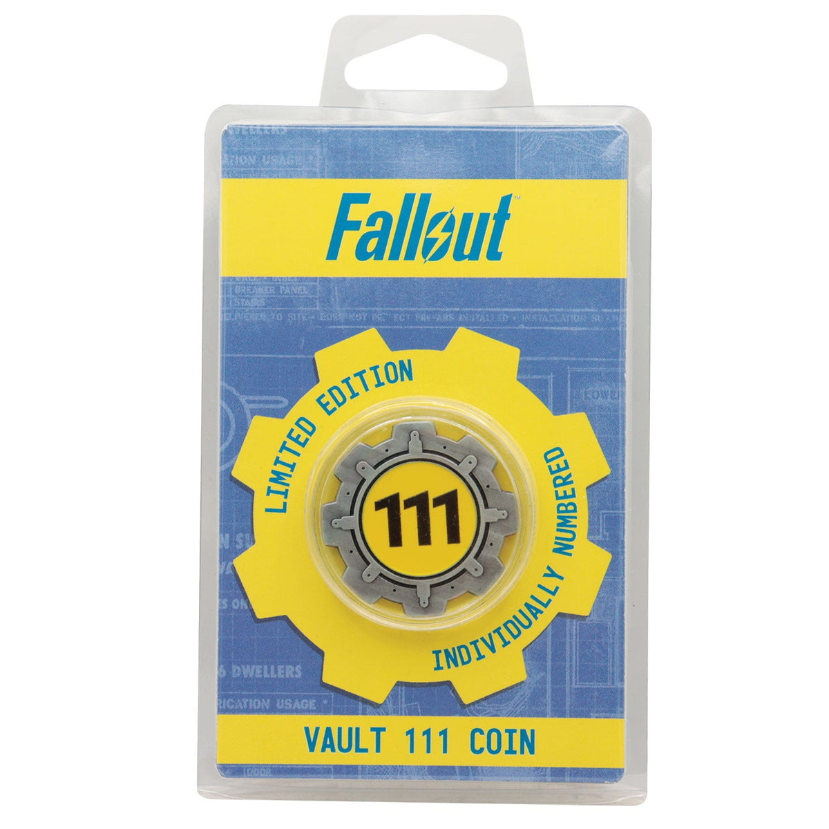 Fallout Collector's Coin - Vault 111 Door