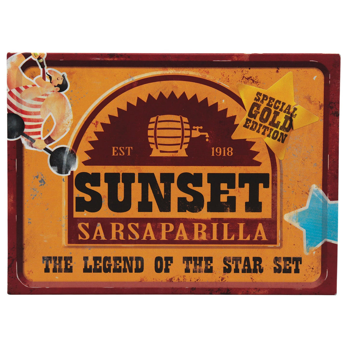 Fallout Collector's Item - Sunset Sarsaparilla Legend of the Star Set – Gold Coloured Edition