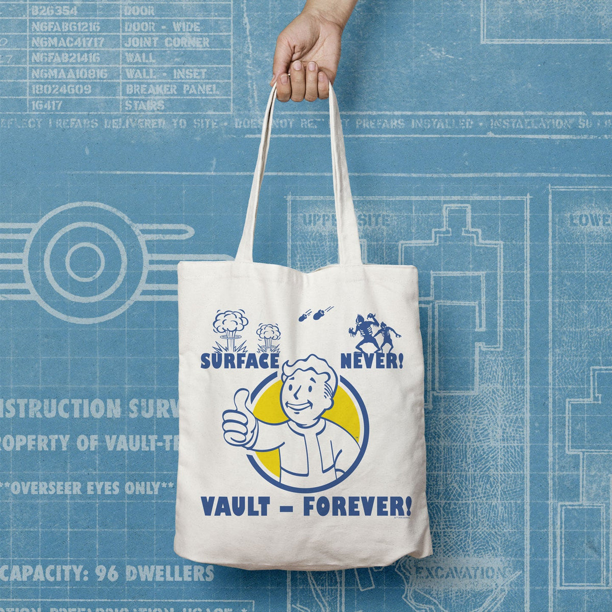 Fallout tote bag