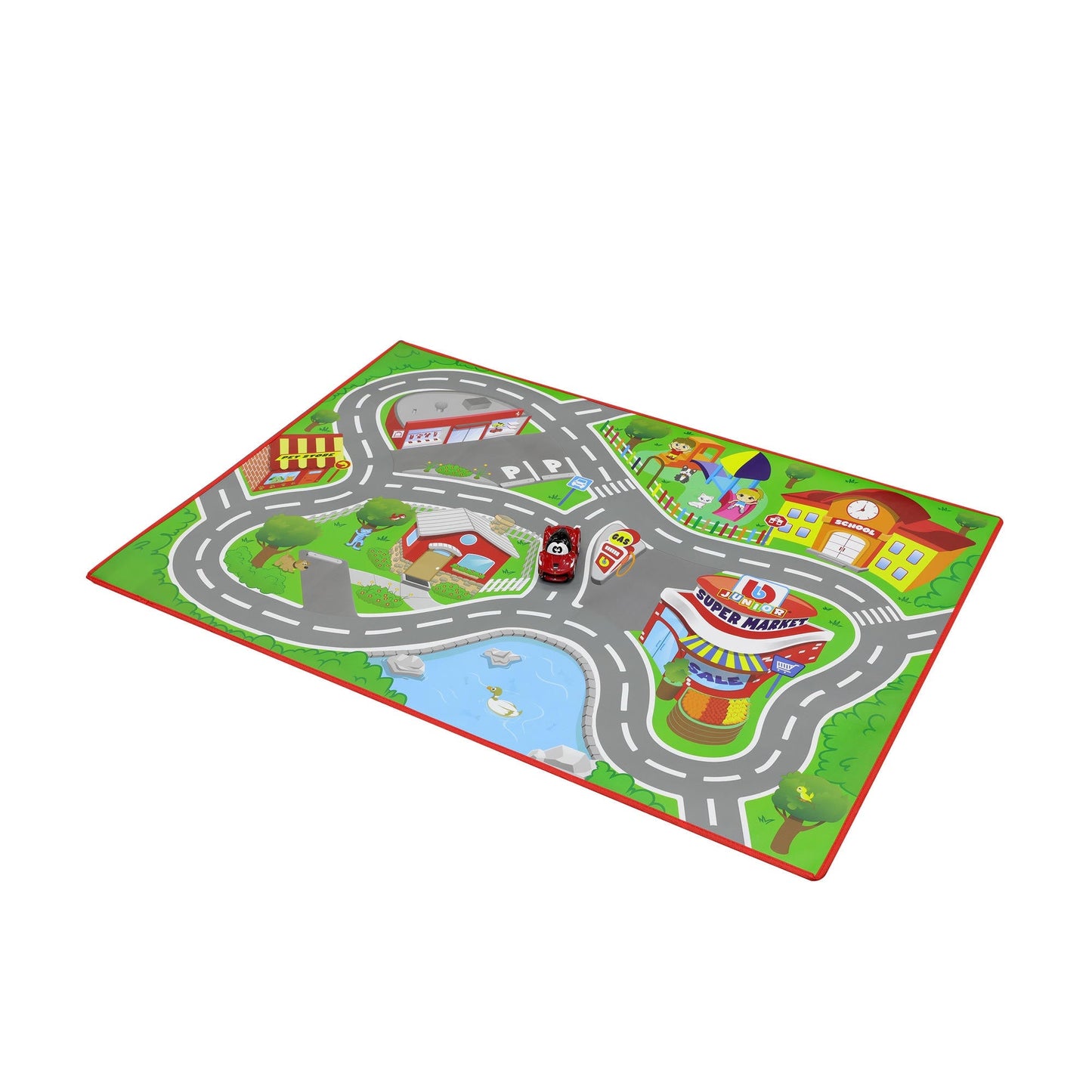Tapis de jeu BB JUNIOR FERRARI JUNIOR CITY (boîte)