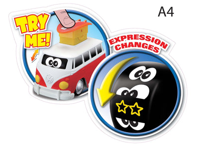 BB JUNIOR VW VOLKSWAGEN PRESS &amp; GO