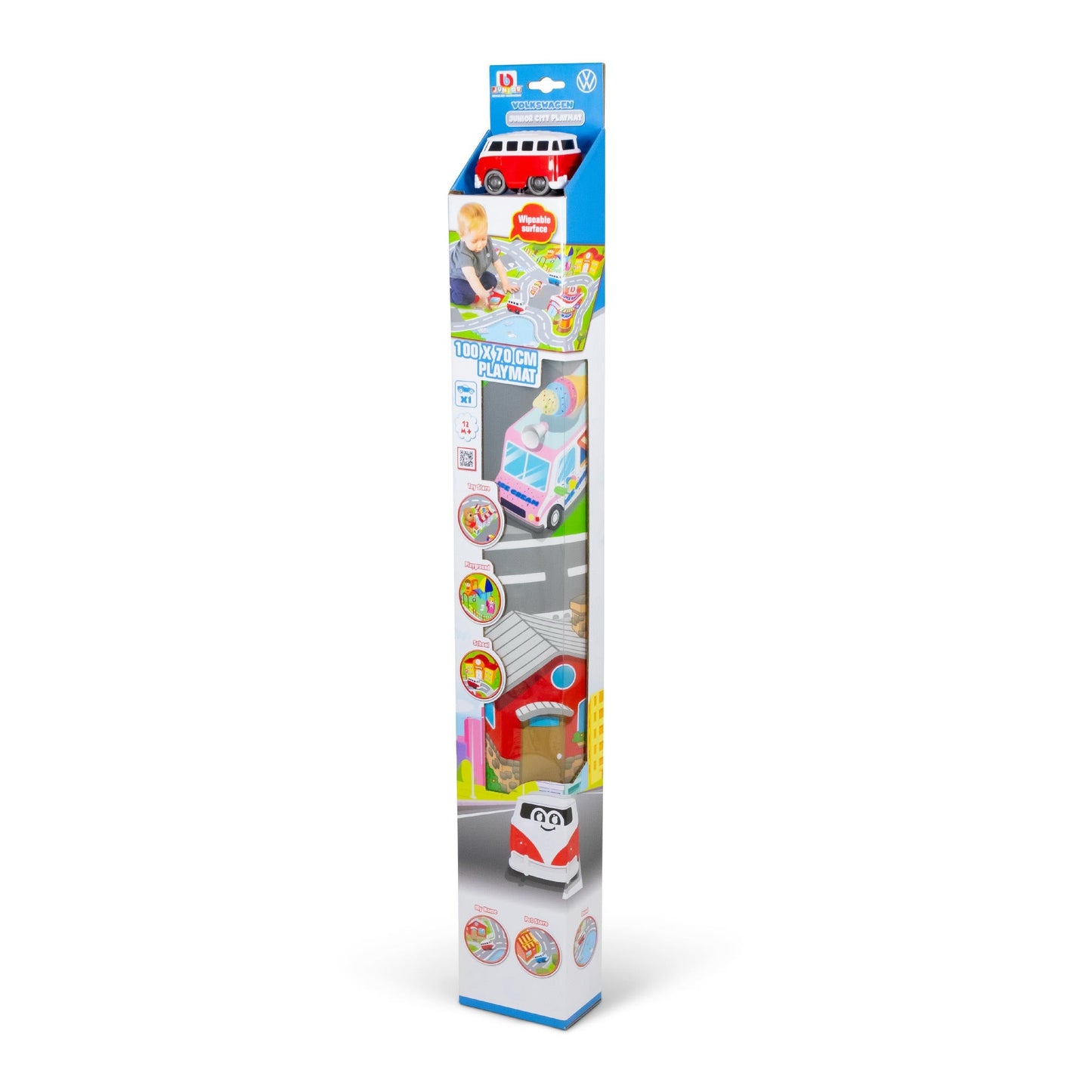 BB JUNIOR VOLKSWAGEN SAMBA VAN JUNIOR CITY Playmat (box)