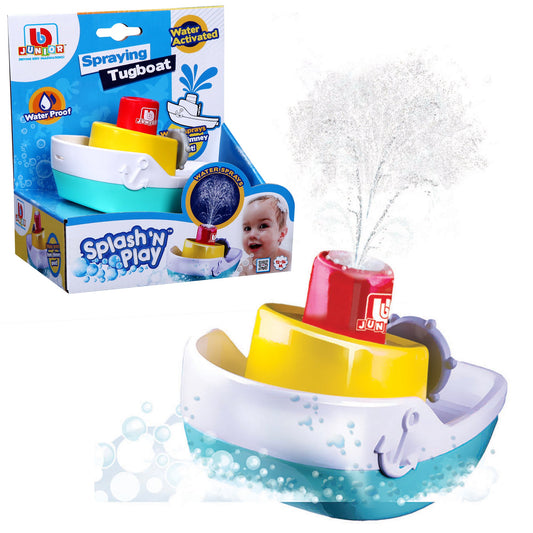 BB Junior Splash N Play Spraying Tugboat