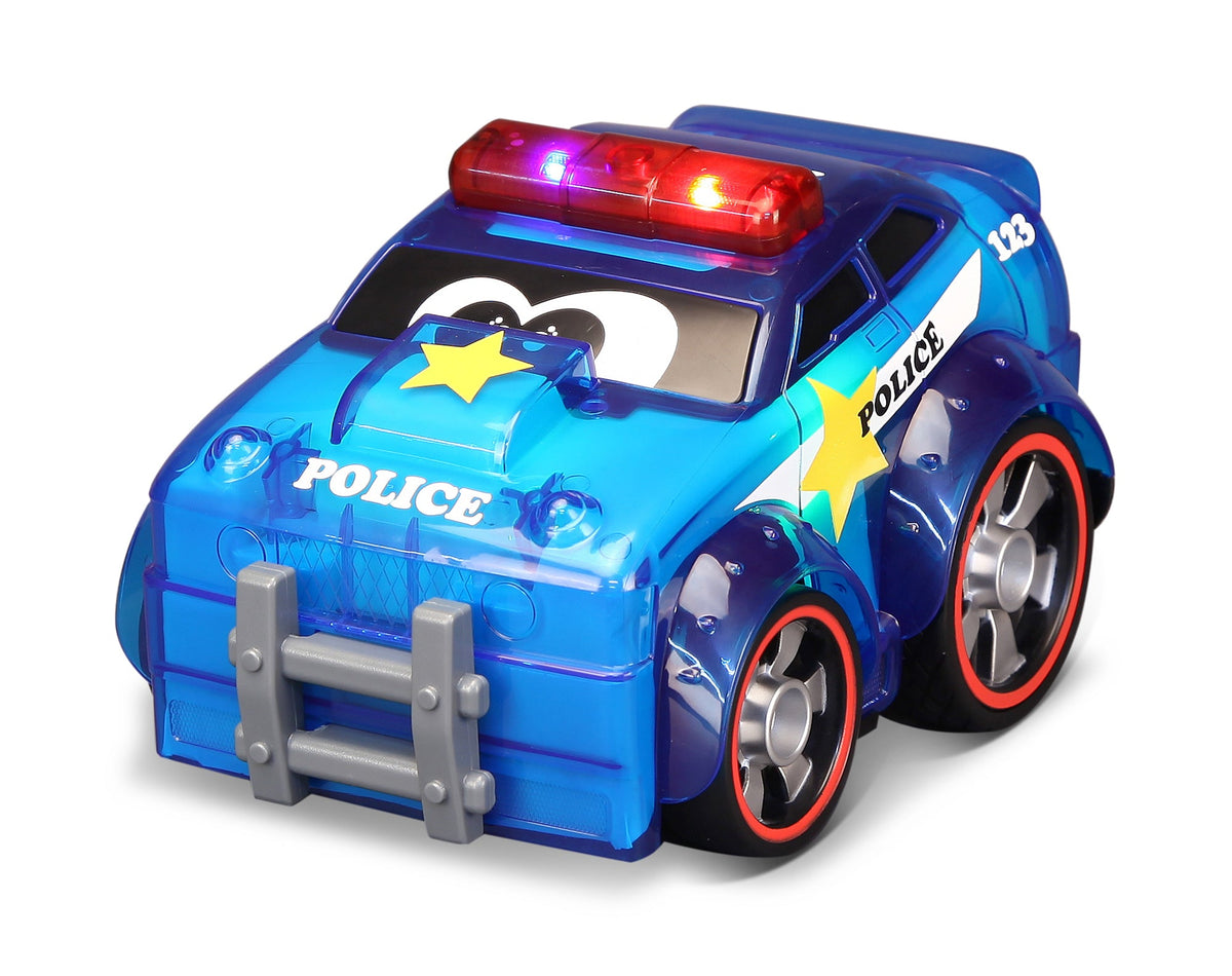 BB JUNIOR Push and Glow Police Car