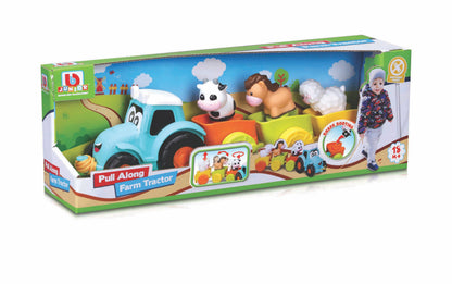 BB JUNIOR PULL-ALONG FARM TRACTOR