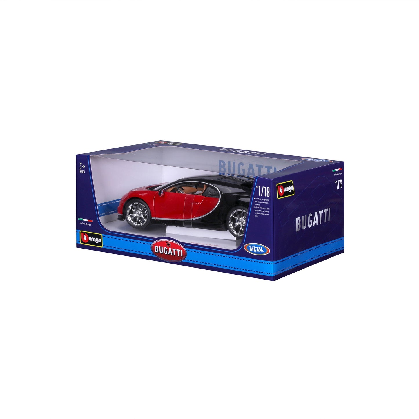 1:18 BUGATTI CHIRON RED