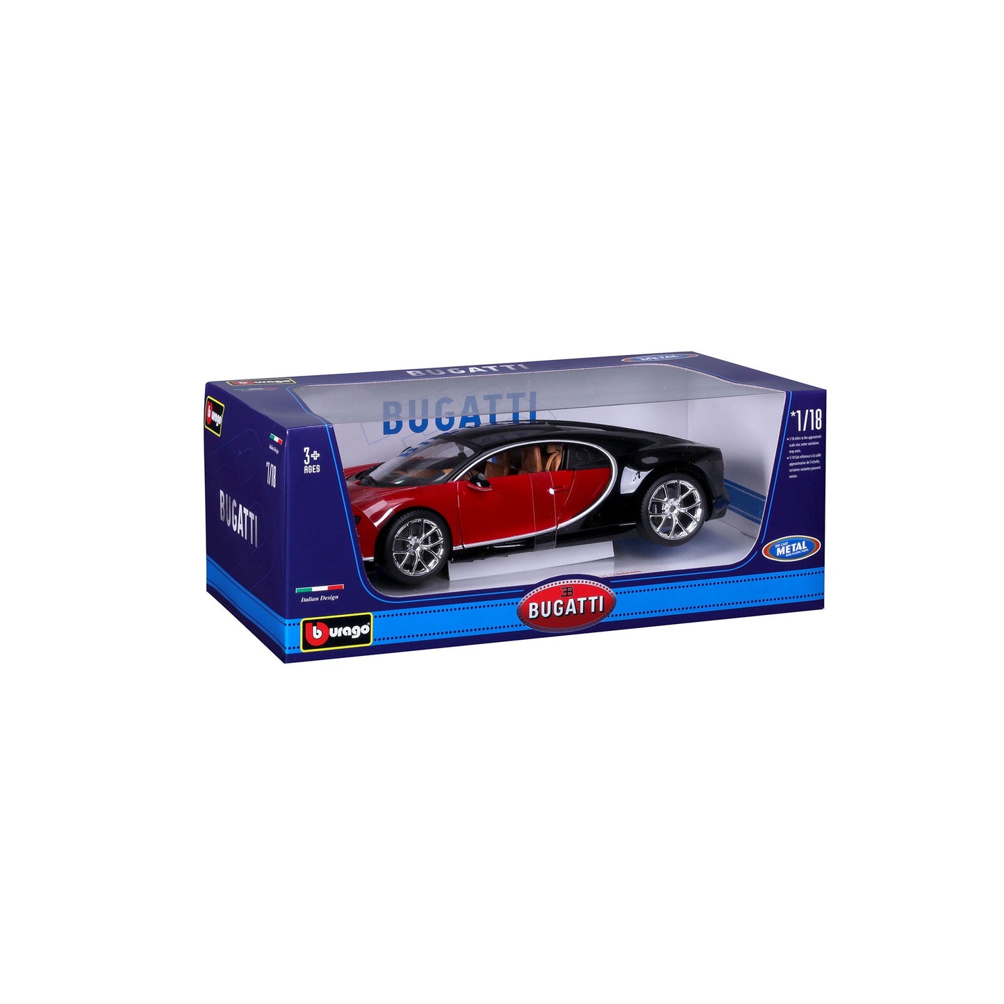 1:18 BUGATTI CHIRON RED