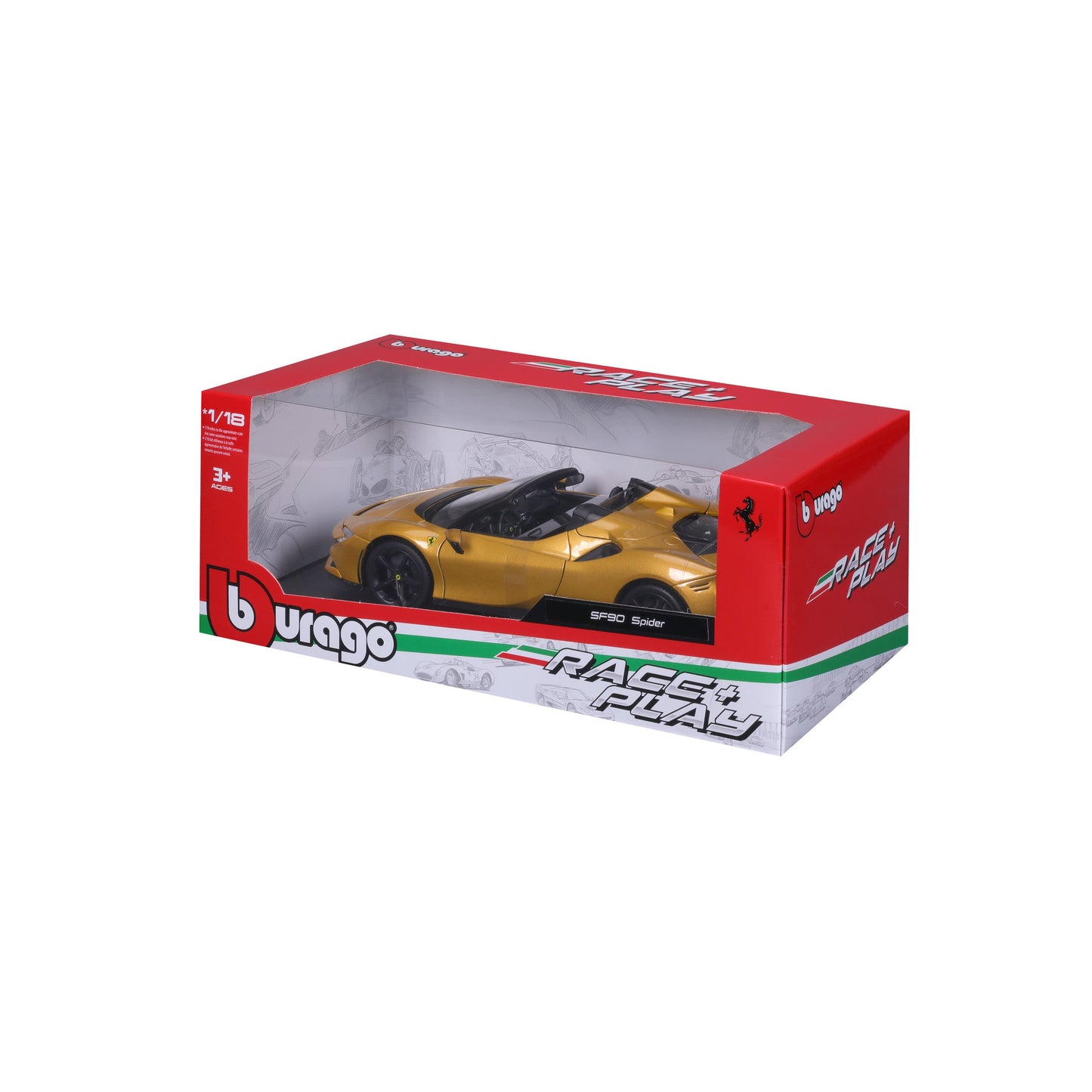 1:18 FERRARI RACE & PLAY SF90 SPIDER