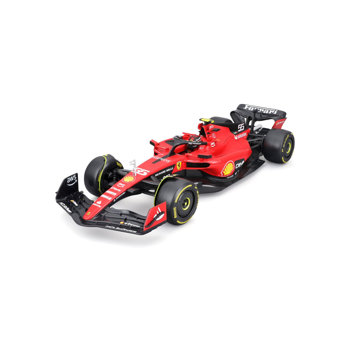 1:18 F1 2023 FERRARI SF-23 SAINZ AVEC CASQUE