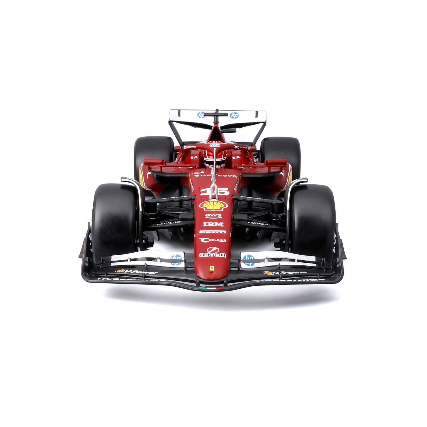 1:18 F1 FERRARI SF-25 2025 LECLERC WITH HELMET