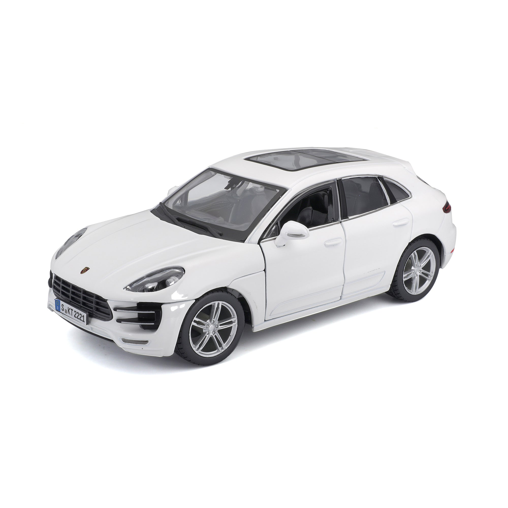 1:24 WHITE PORSCHE MACAN