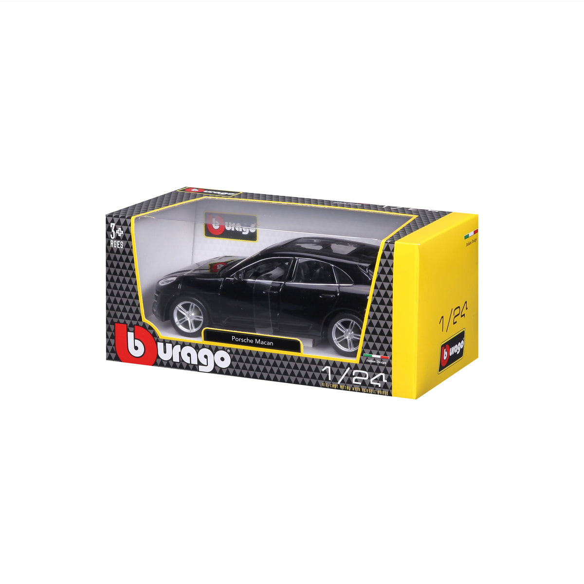 1:24 BLACK PORSCHE MACAN