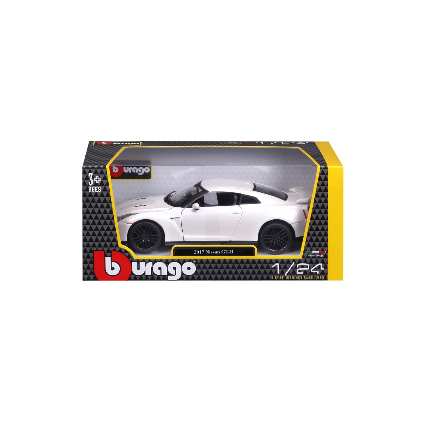 1:24 NISSAN GT-R 2017 BLANC