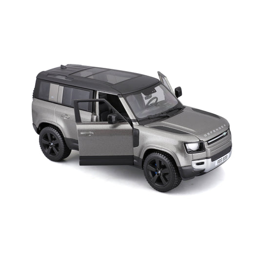 1:24 2022 LAND ROVER DEFENDER SILVER