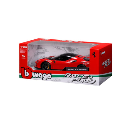 1:24 FERRARI RACE & PLAY SF90 XX STRADALE RED
