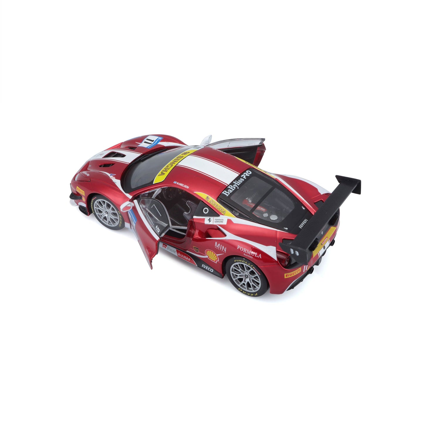 1:24 2017 FERRARI 488 CHALLENGE RACING KIT