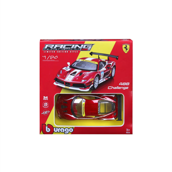 1:24 2017 FERRARI 488 CHALLENGE RACING KIT